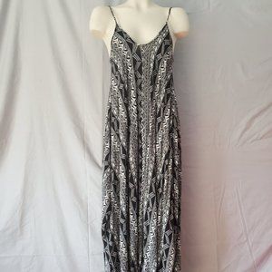 Black and white Harem jumpsuits